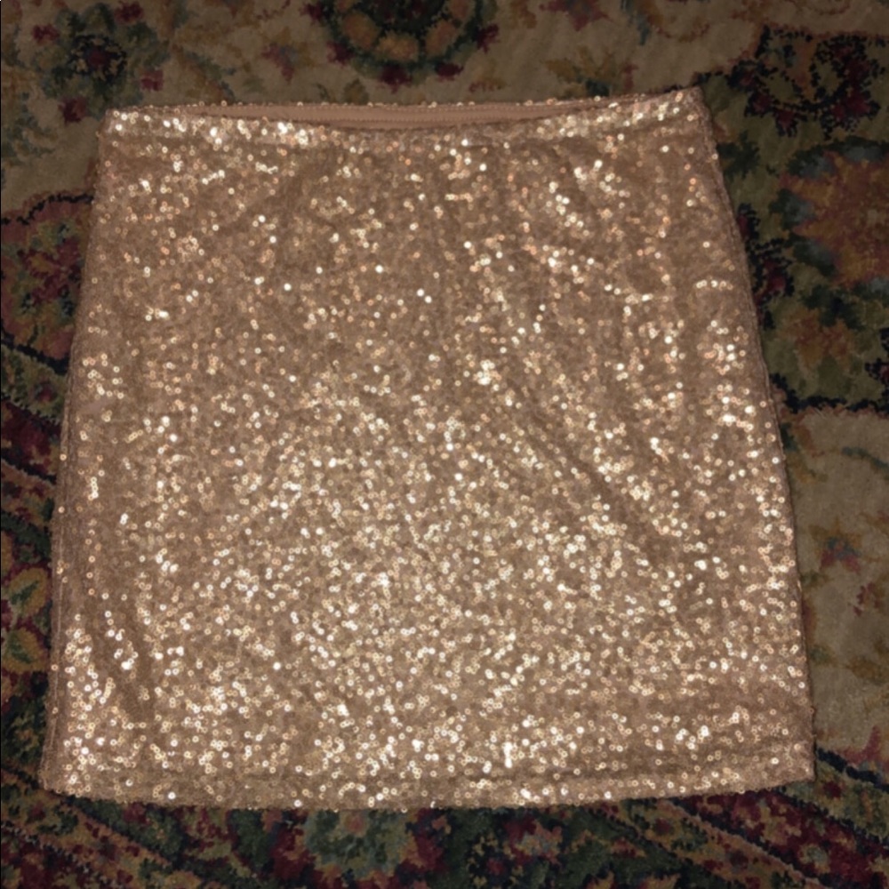 Sequin skirt